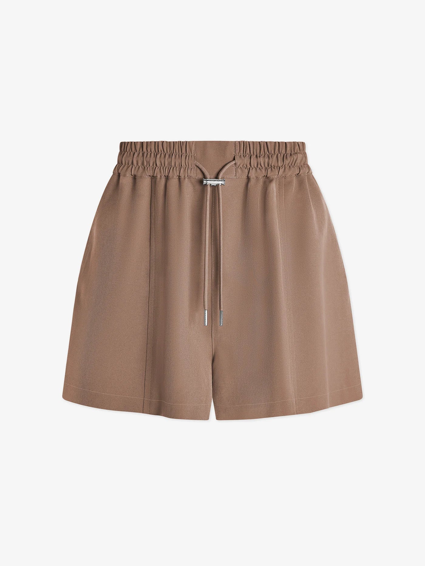 Short BARKET taupe – taille haute et coupe évasée