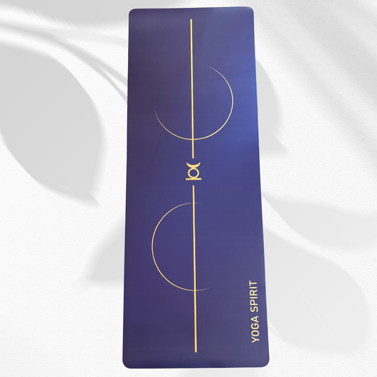 Tapis de yoga YOGA SPIRIT – Édition signature bleu