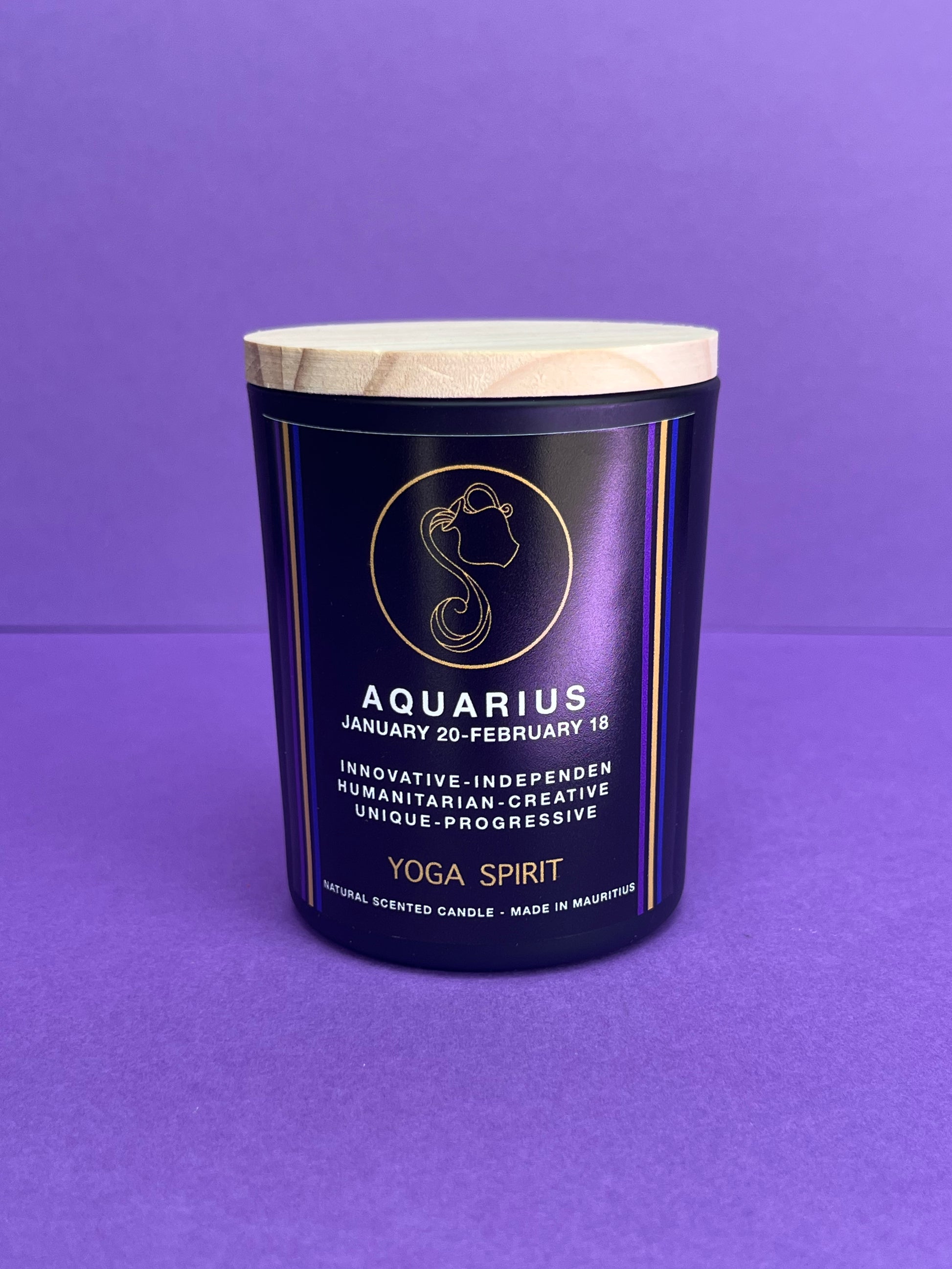 Bougie astrologique artisanale NOVA made in Maurice - YOGA SPIRIT
