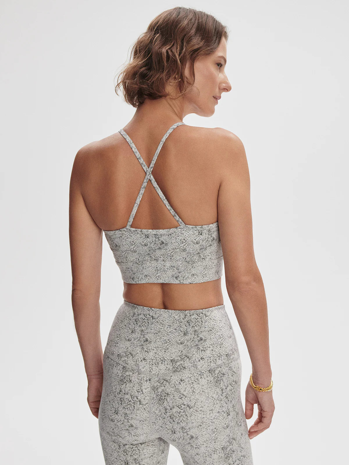 Brassière de yoga ARIA serpent - fluidité & légèreté Varley