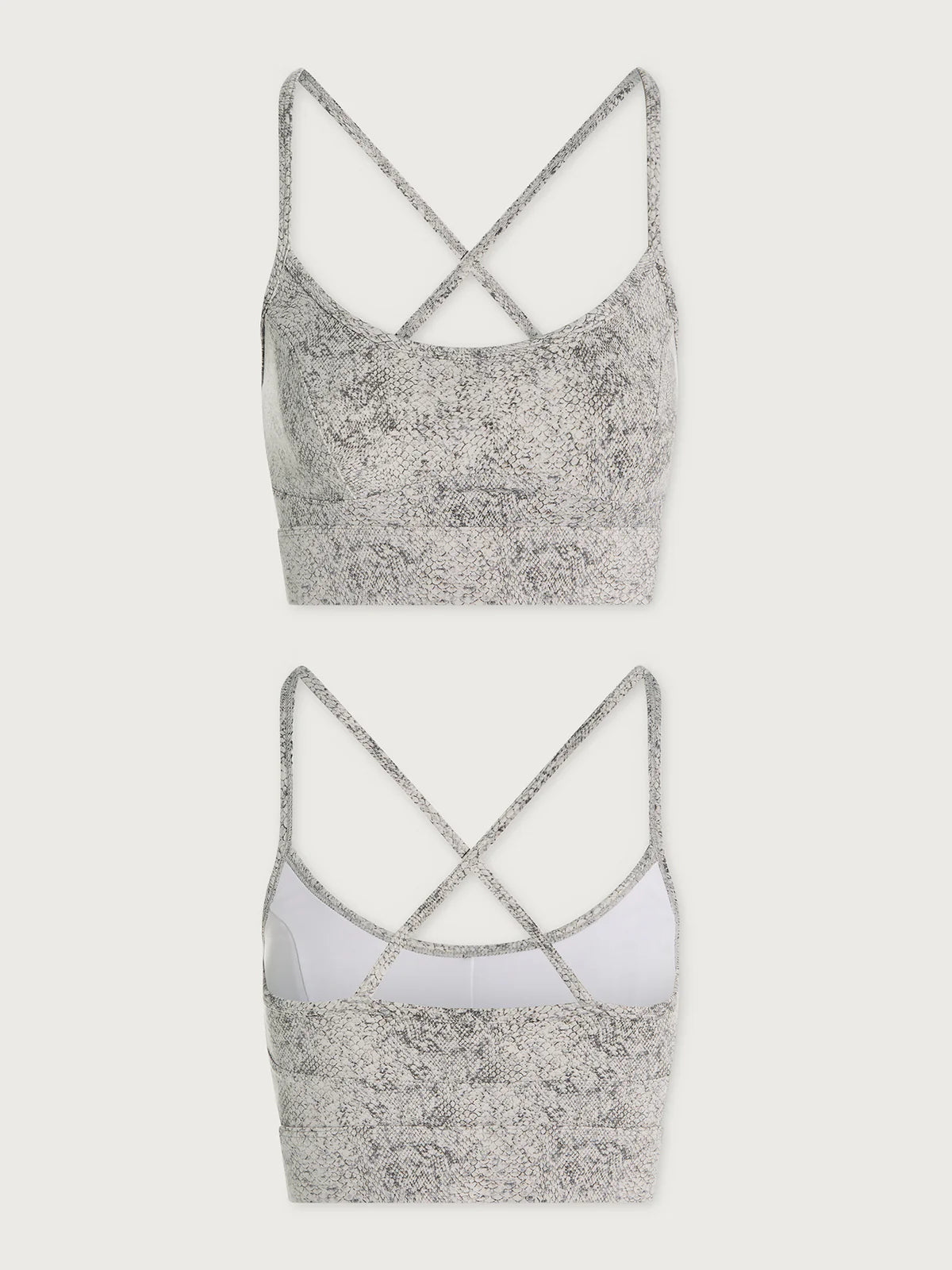 Brassière de yoga ARIA serpent - fluidité & légèreté Varley