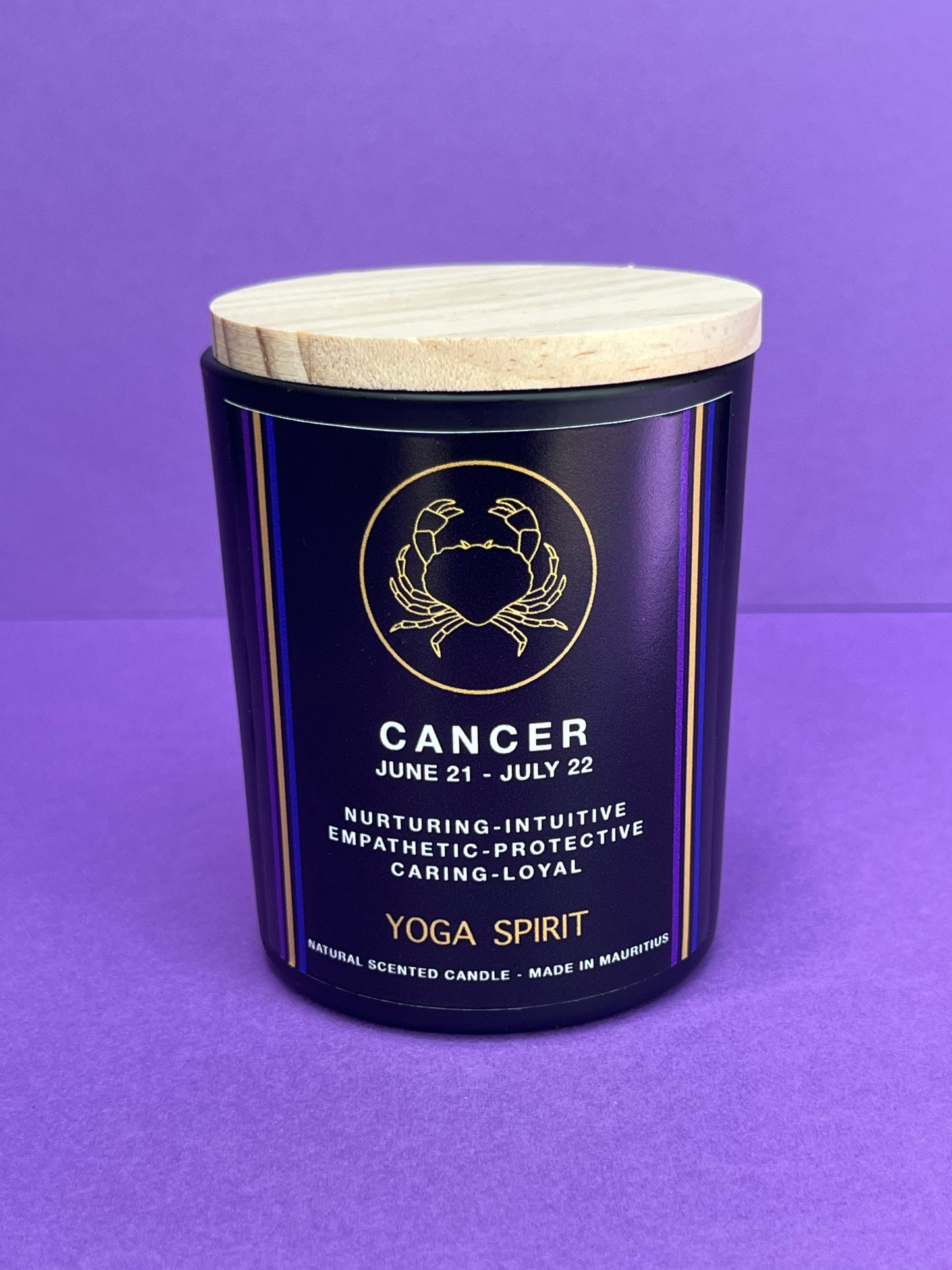 Bougie astrologique artisanale NOVA made in Maurice - YOGA SPIRIT