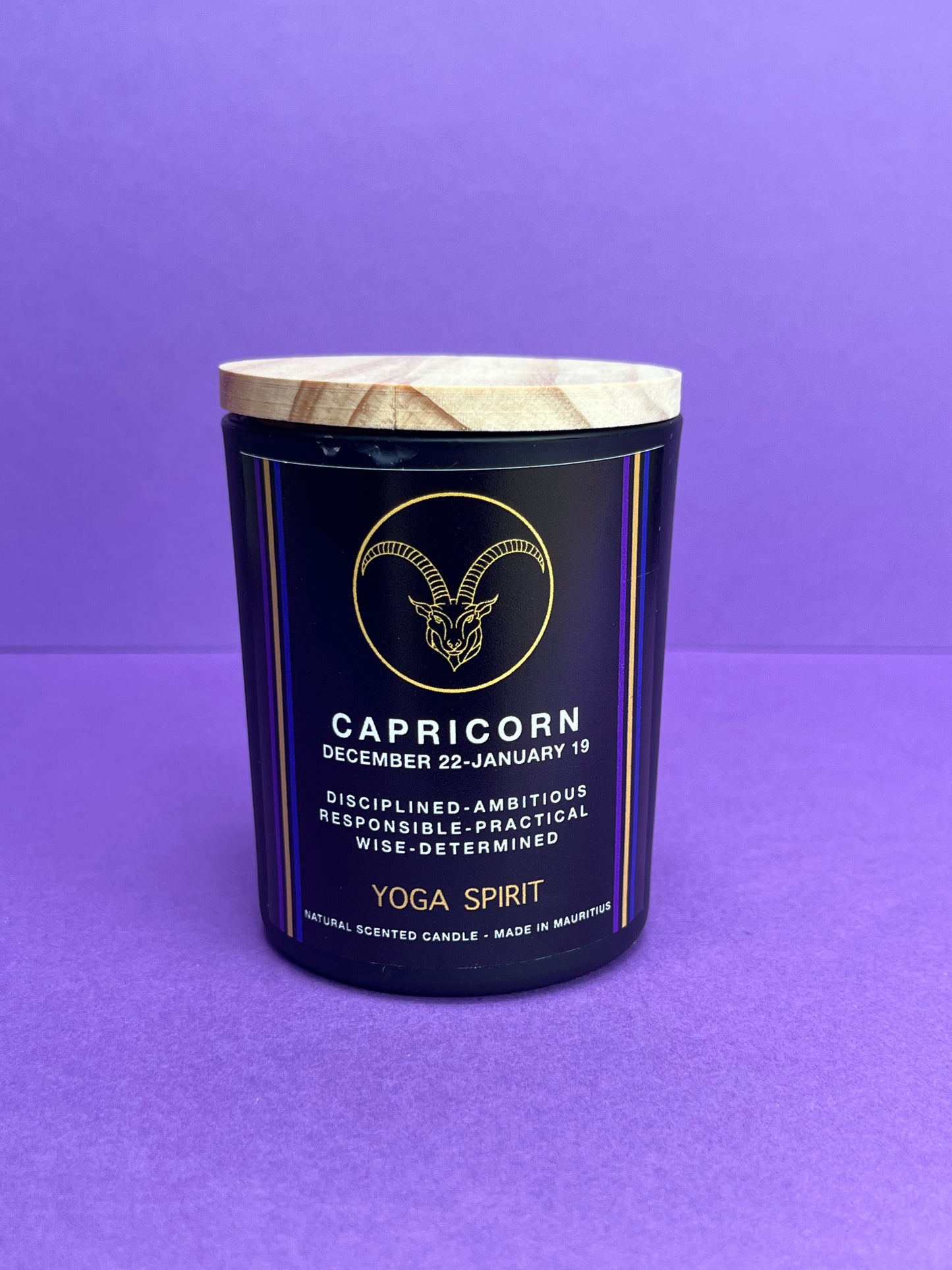Bougie astrologique artisanale NOVA made in Maurice - YOGA SPIRIT