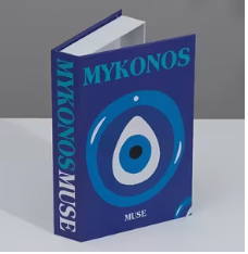 Livre décoratif Mykonos