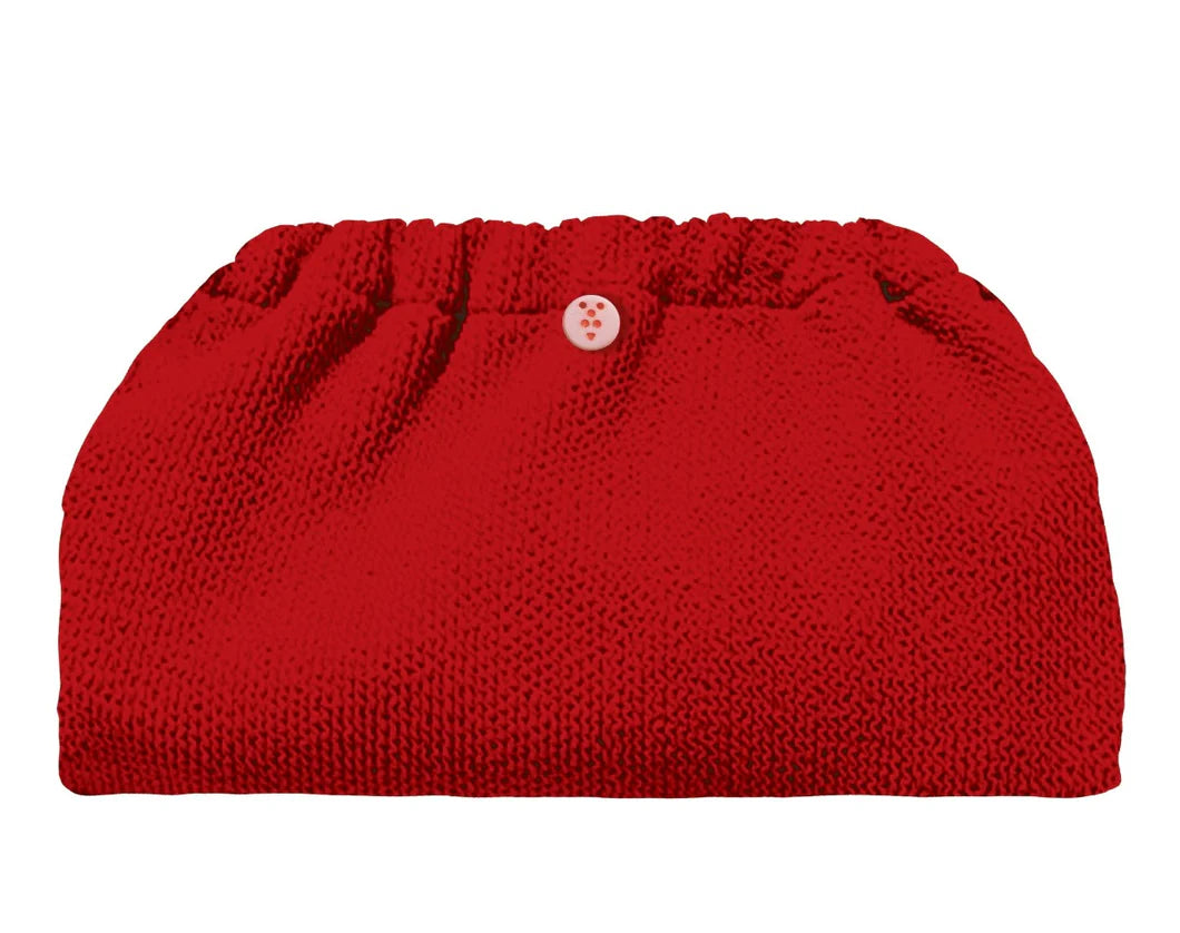 Crinkle Cherry Pouch - Waterproof Interior