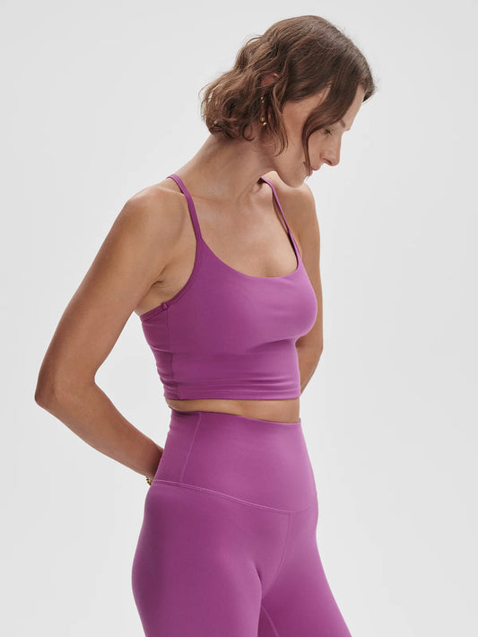 Brassière de yoga GAÏA fushia, le confort ultime