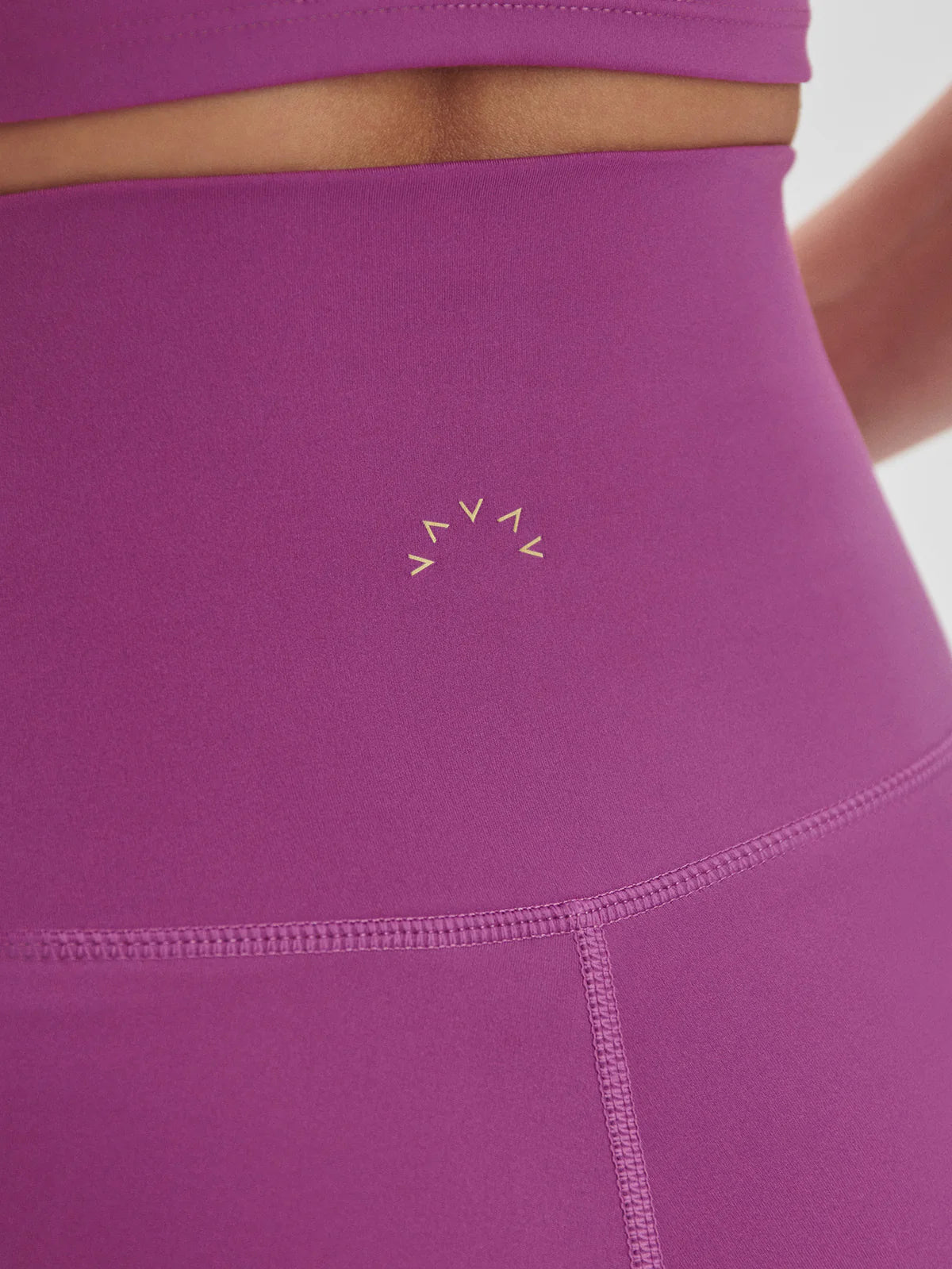 Legging de yoga GAÏA fushia taille haute gainante