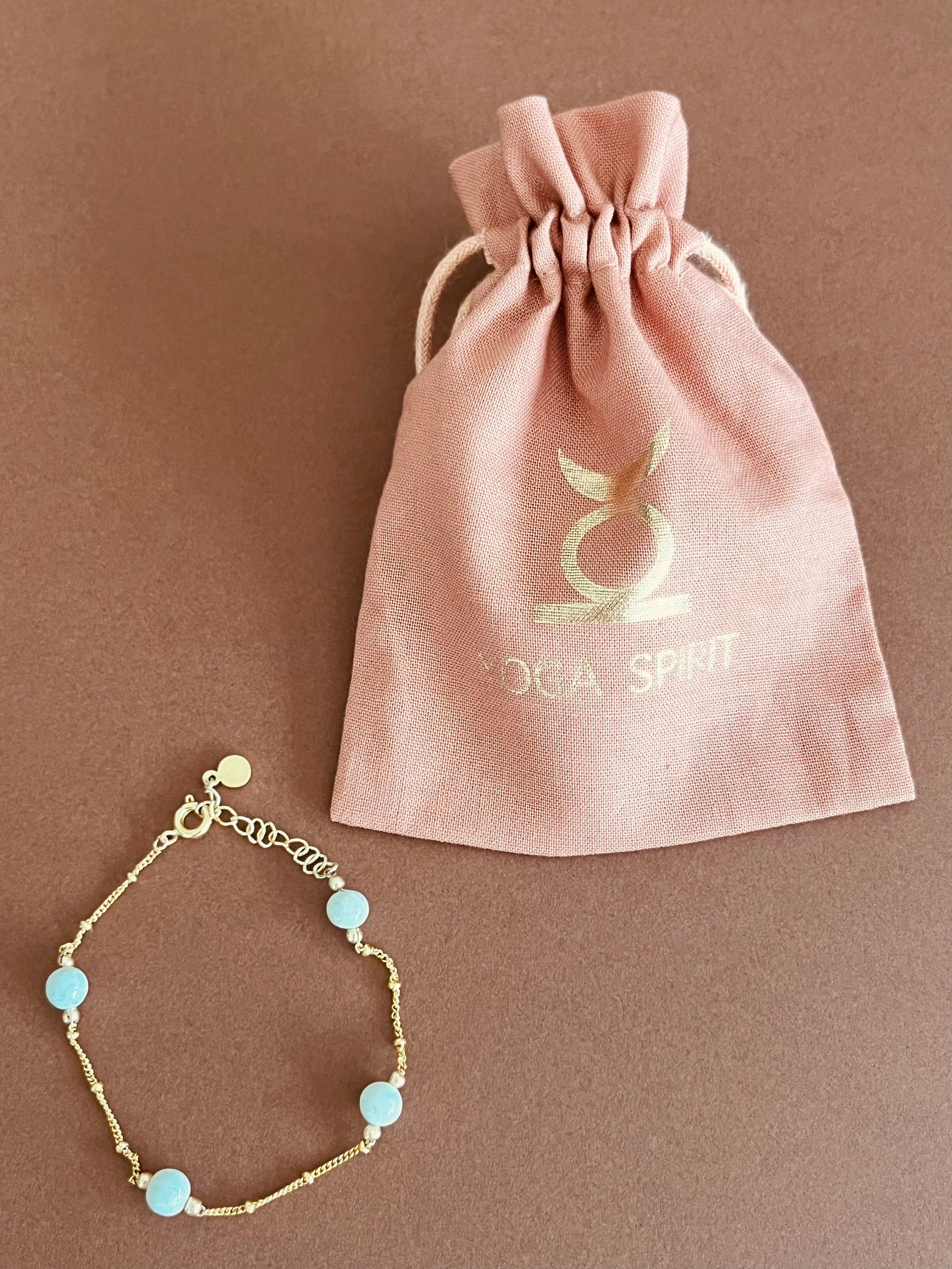 Bracelet IVORYA plaqué or 24 carats - YOGA SPIRIT