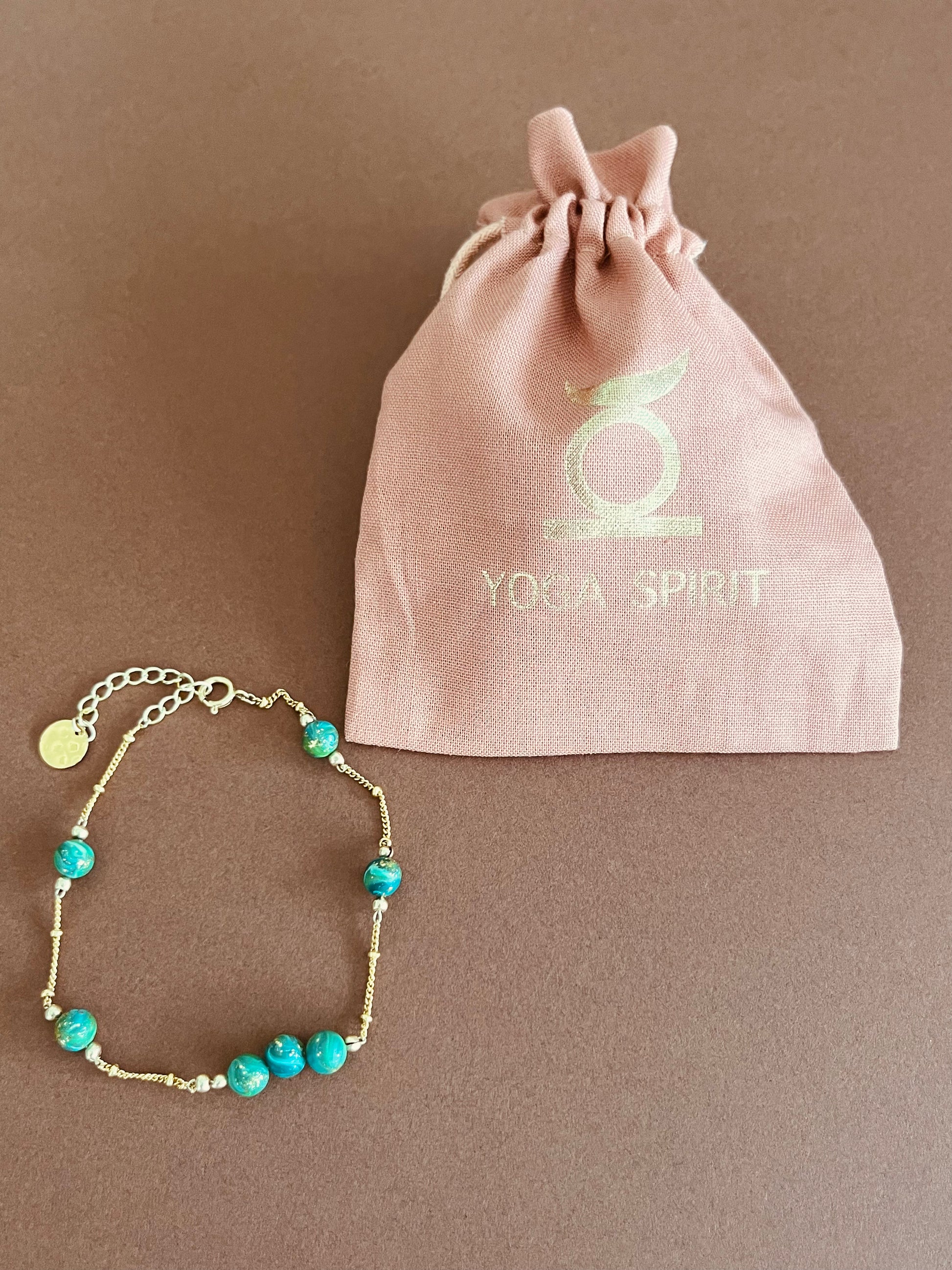 Bracelet VITALITE plaqué or 24 carats - YOGA SPIRIT