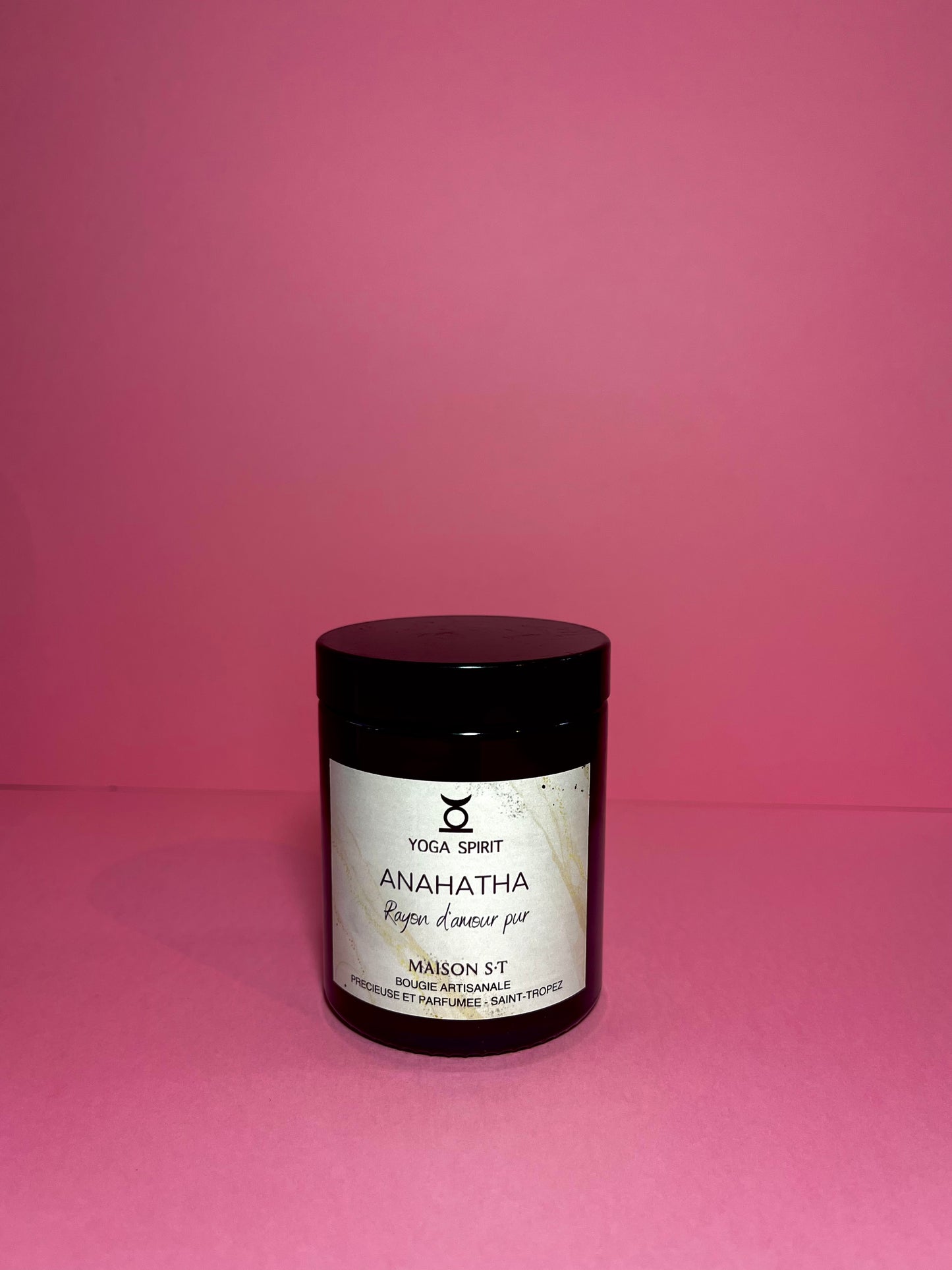 Bougie ANAHATA - Rhodochrosite - YOGA SPIRIT