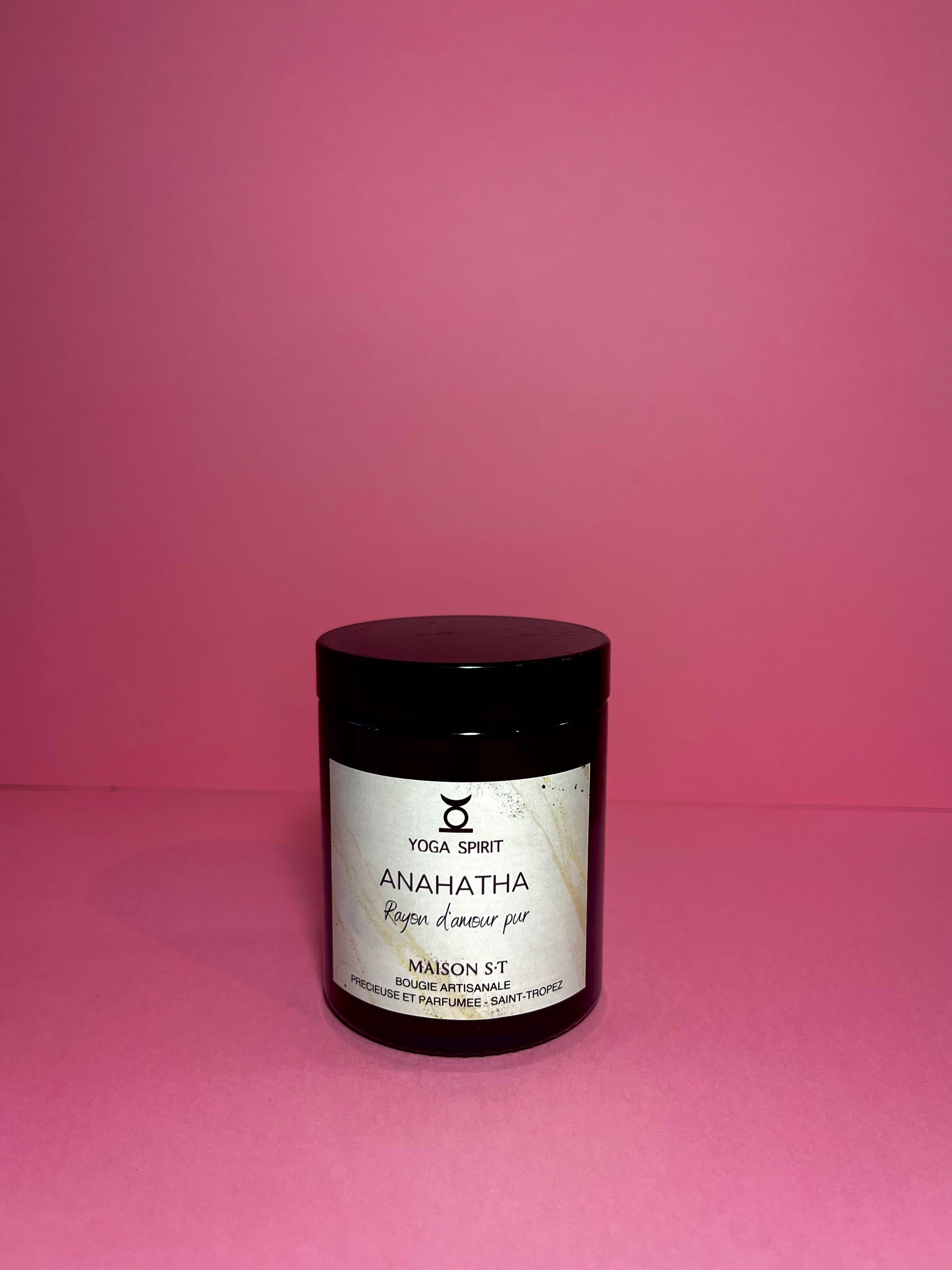 Bougie ANAHATA - Rhodochrosite - YOGA SPIRIT