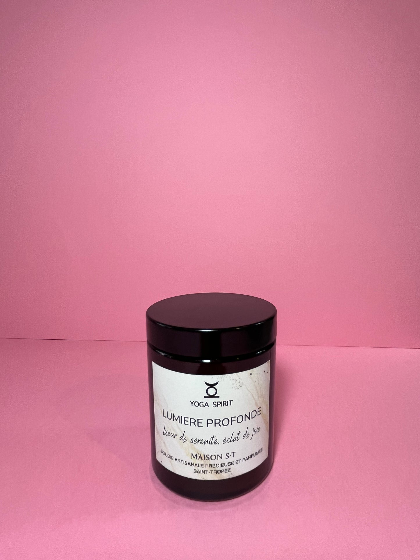 Bougie LUMIERE PROFONDE Citrine - YOGA SPIRIT