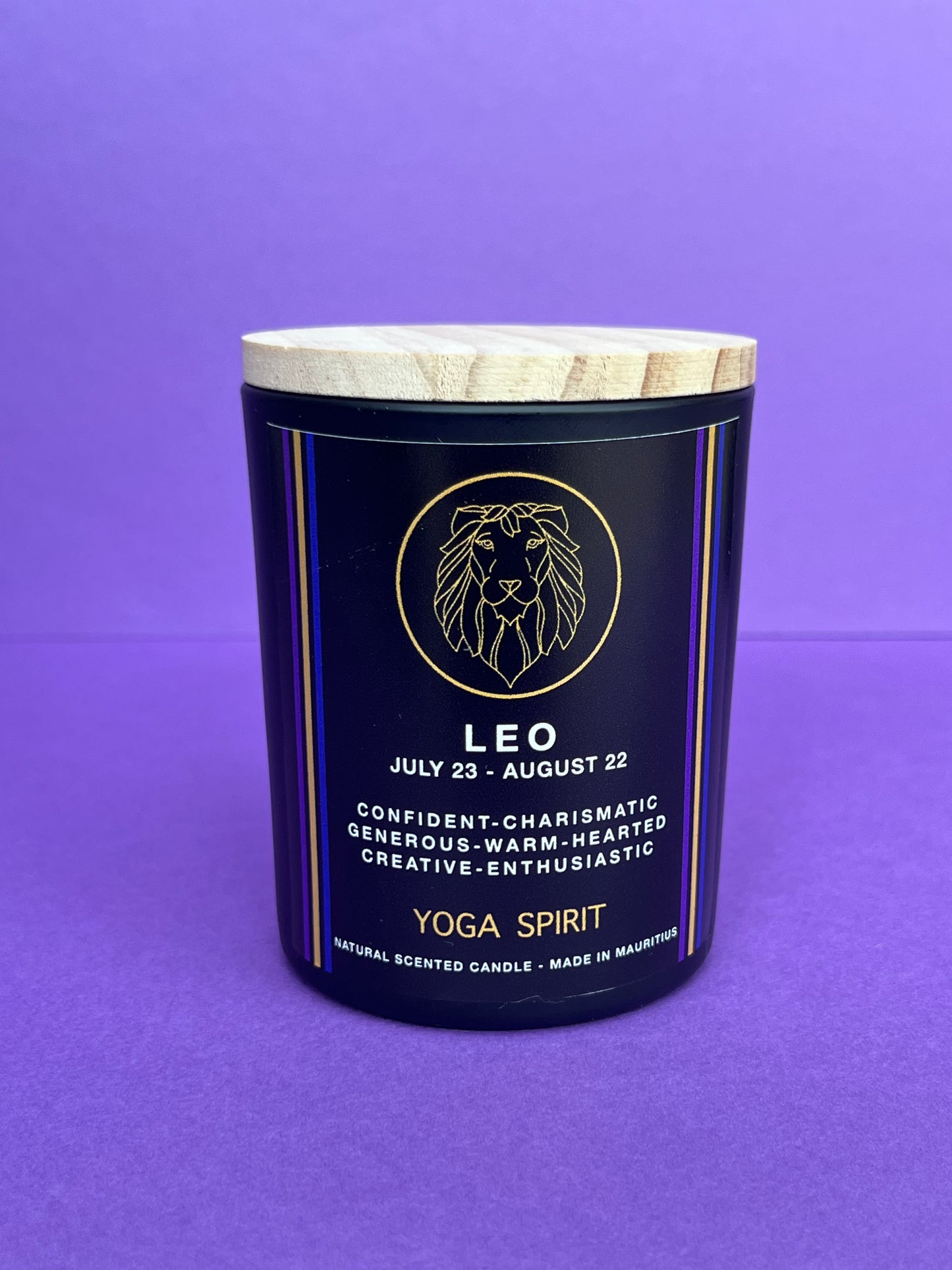 Bougie astrologique artisanale NOVA made in Maurice - YOGA SPIRIT