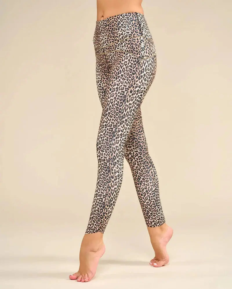 Legging de yoga LUNA wild léopard - YOGA SPIRIT