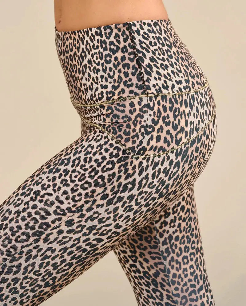 Legging de yoga LUNA wild léopard - YOGA SPIRIT