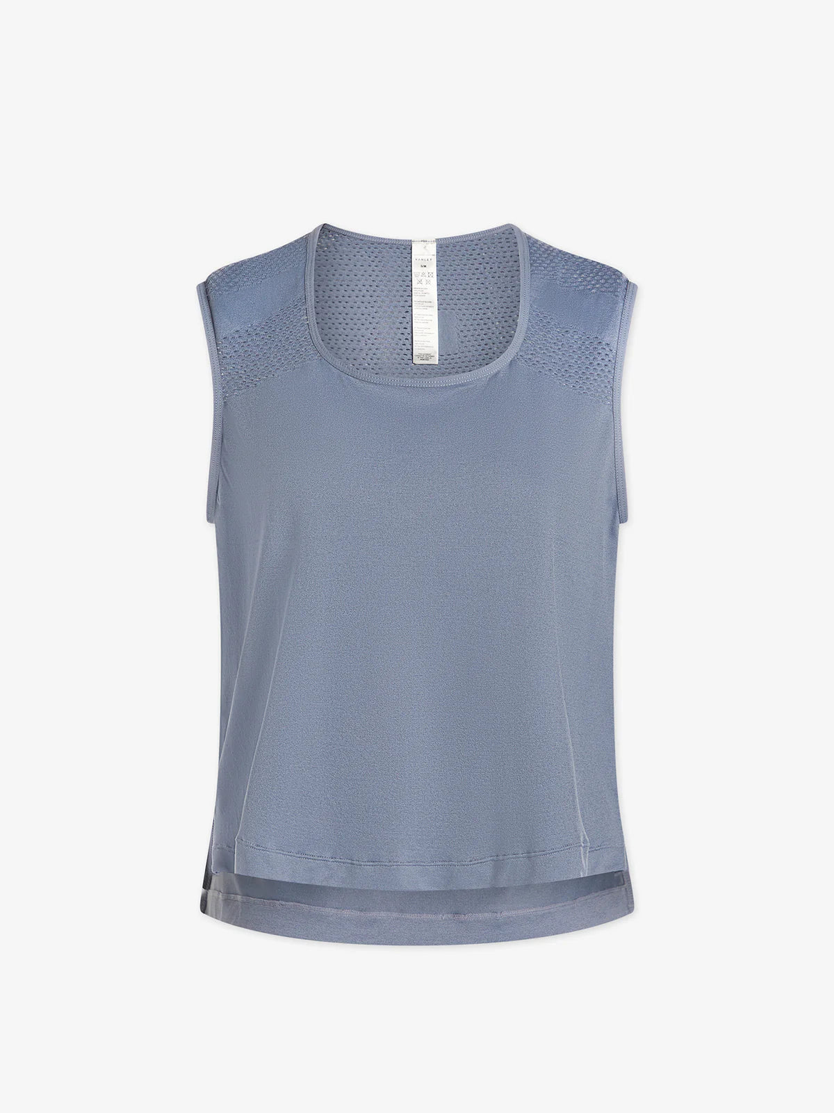 T-shirt NOVA bleu, coupe courte