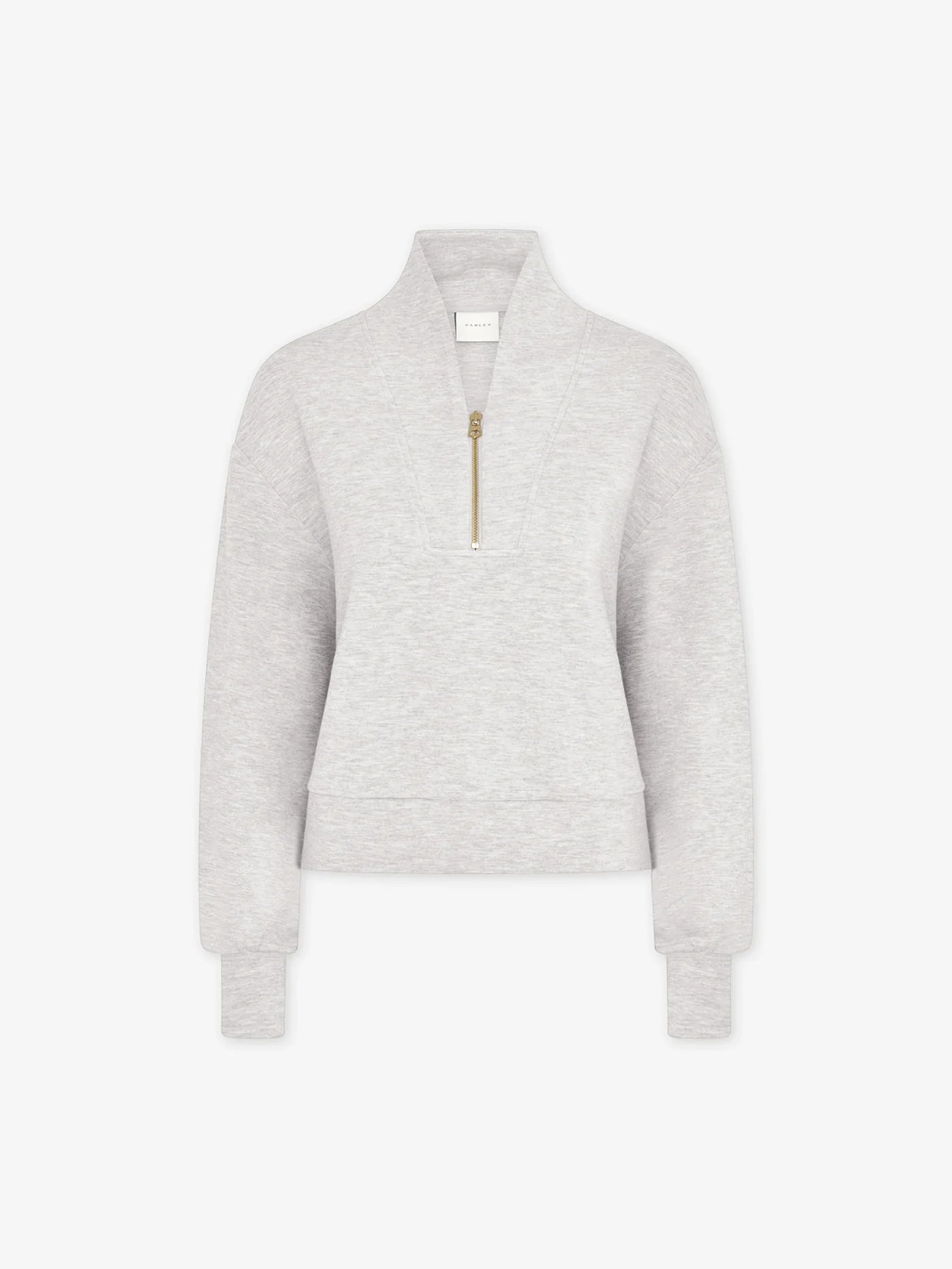 OMEGA ivory sweatshirt – cropped cut and absolute comfort