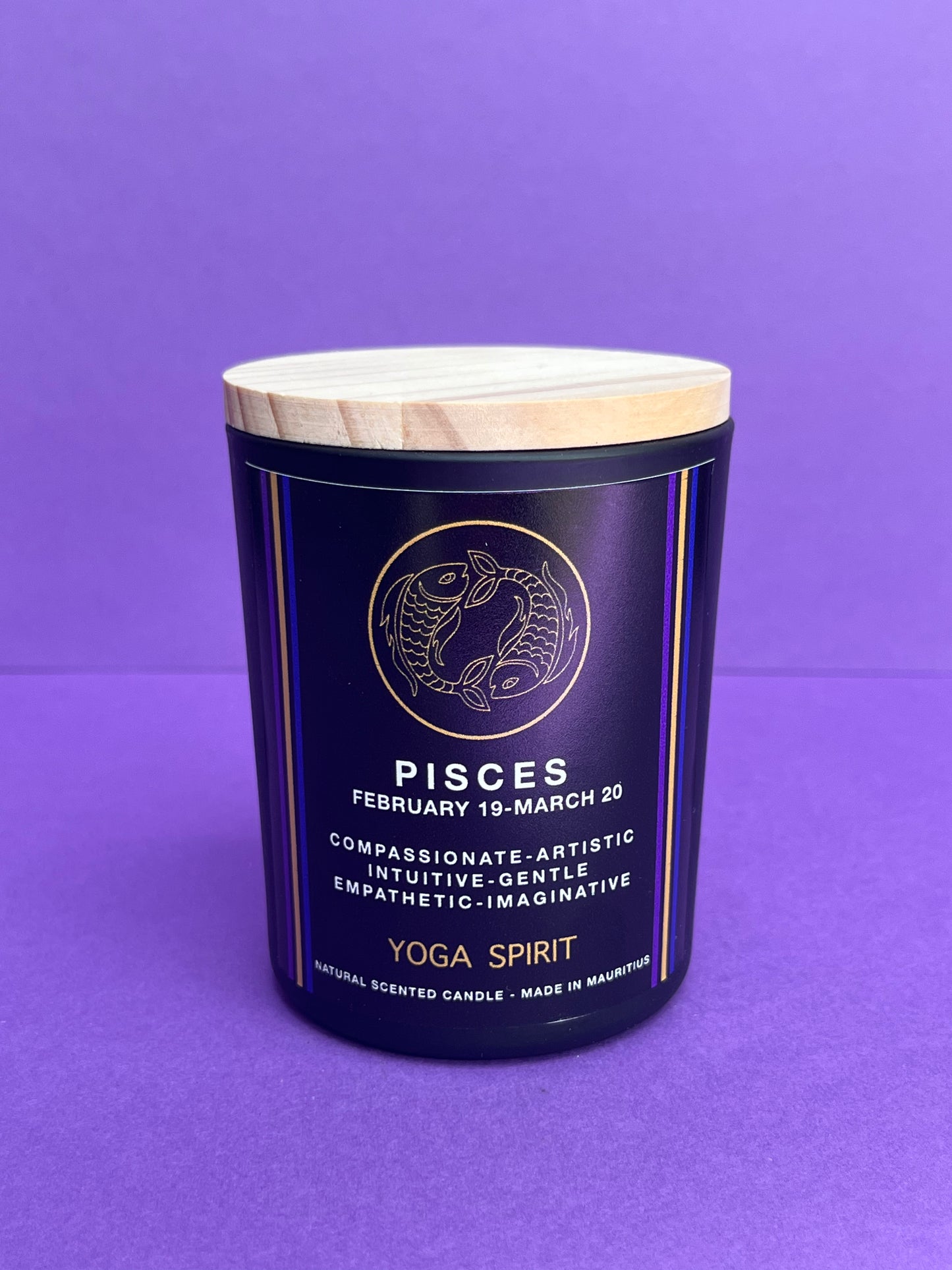 Bougie astrologique artisanale NOVA made in Maurice - YOGA SPIRIT