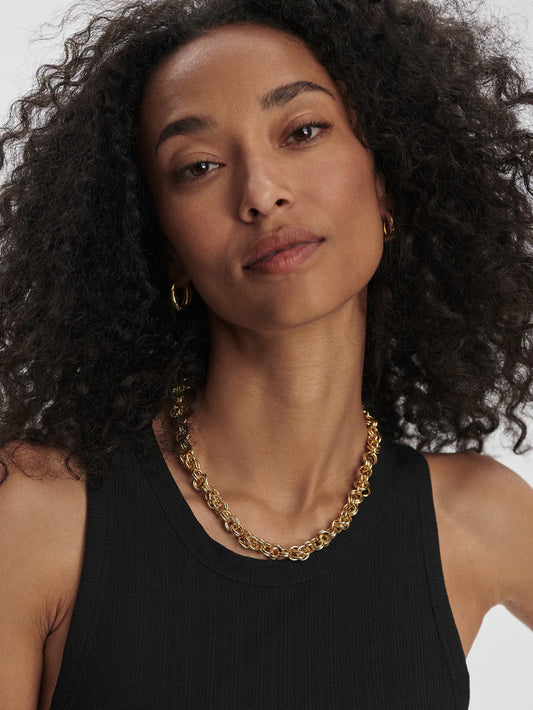 Débardeur de yoga TERRA noir – minimalisme et douceur au quotidien