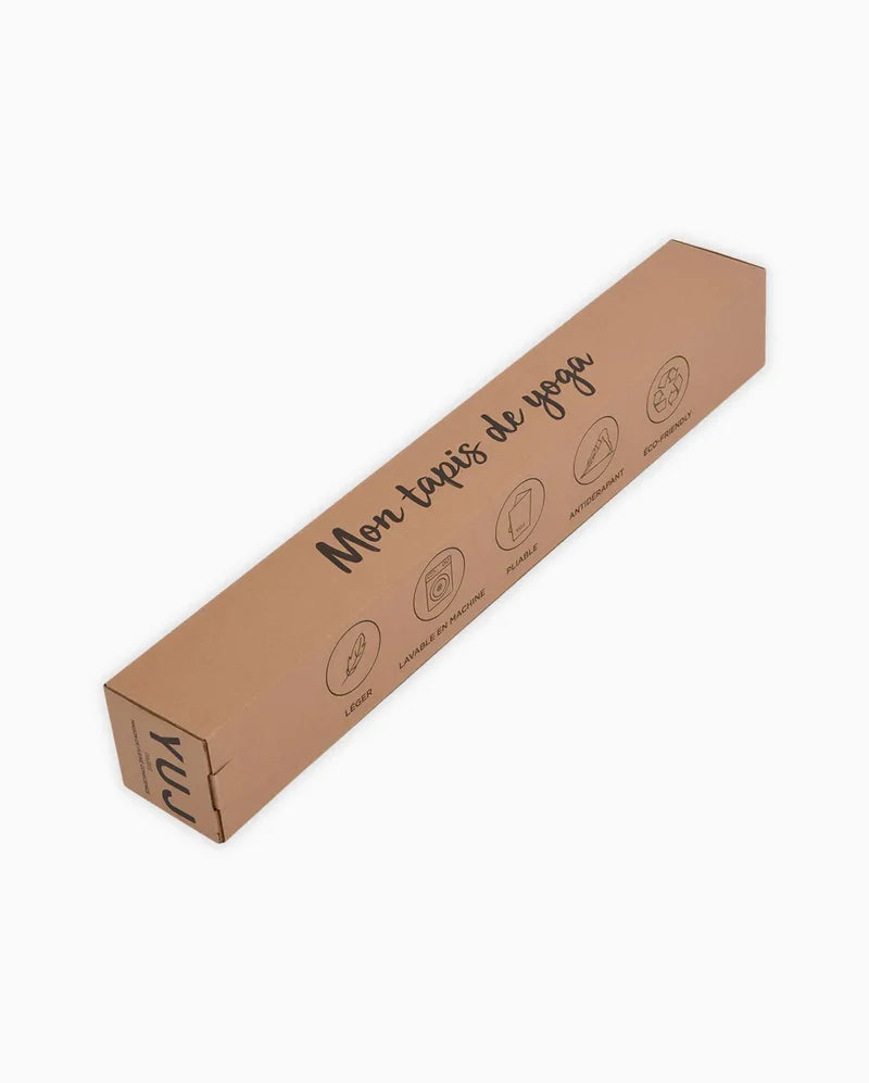 Tapis de Yoga NAMASTHE bleu - YOGA SPIRIT