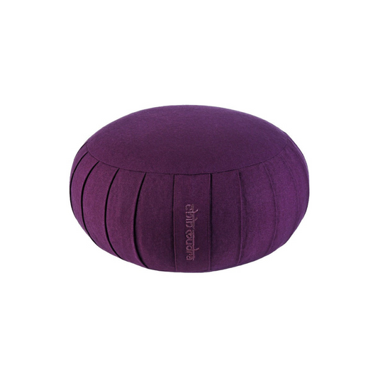Coussin de méditation ORION prune - YOGA SPIRIT