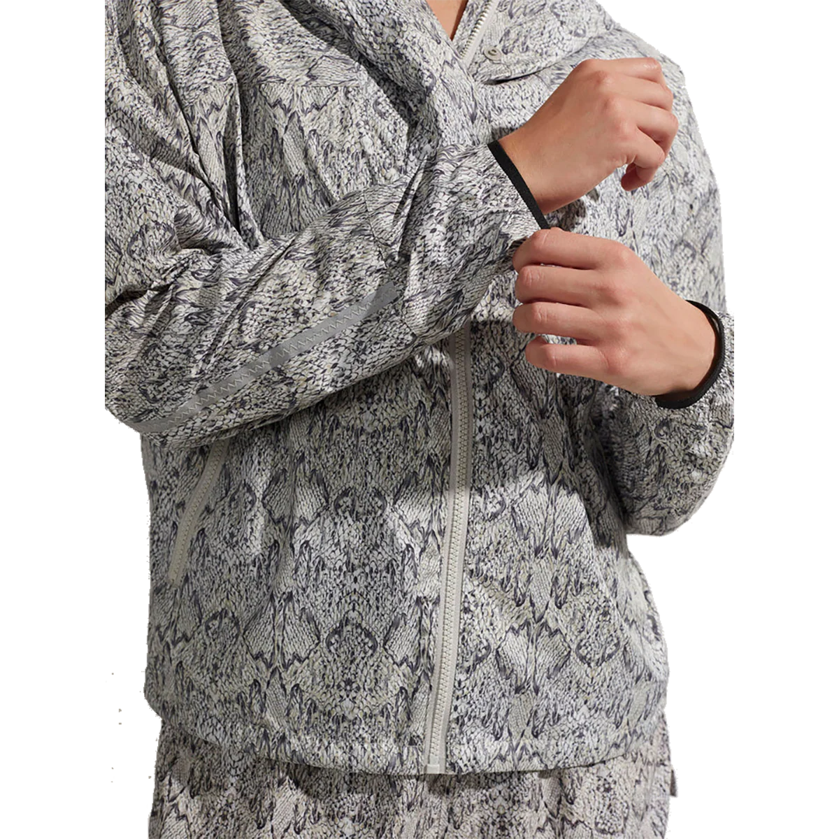 Veste TERRACE running – coupe-vent légère et imprimé “snake”