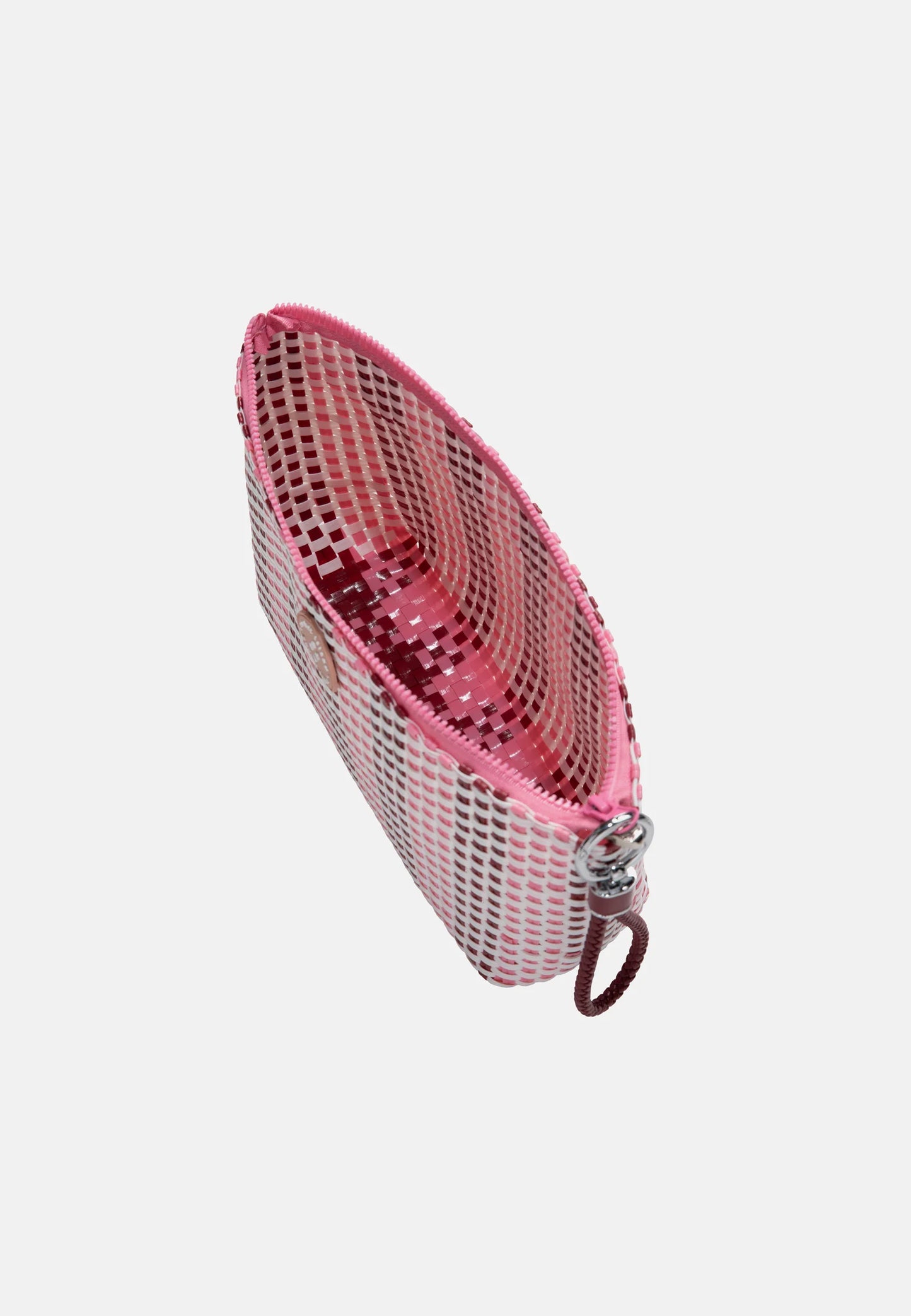 Trousse tressée WOVEN pink