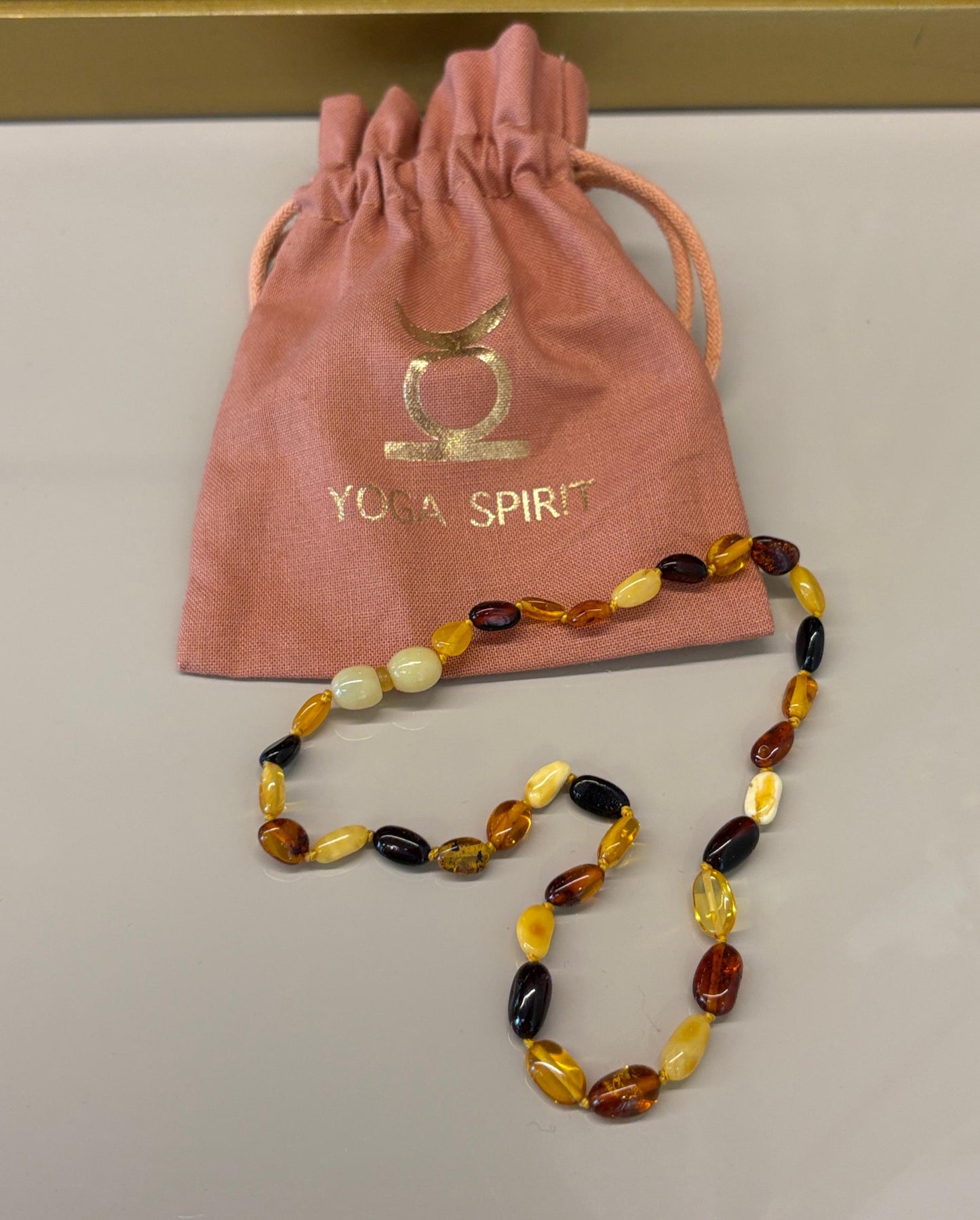 Collier d'ambre pour bébé AMBRELIA - YOGA SPIRIT