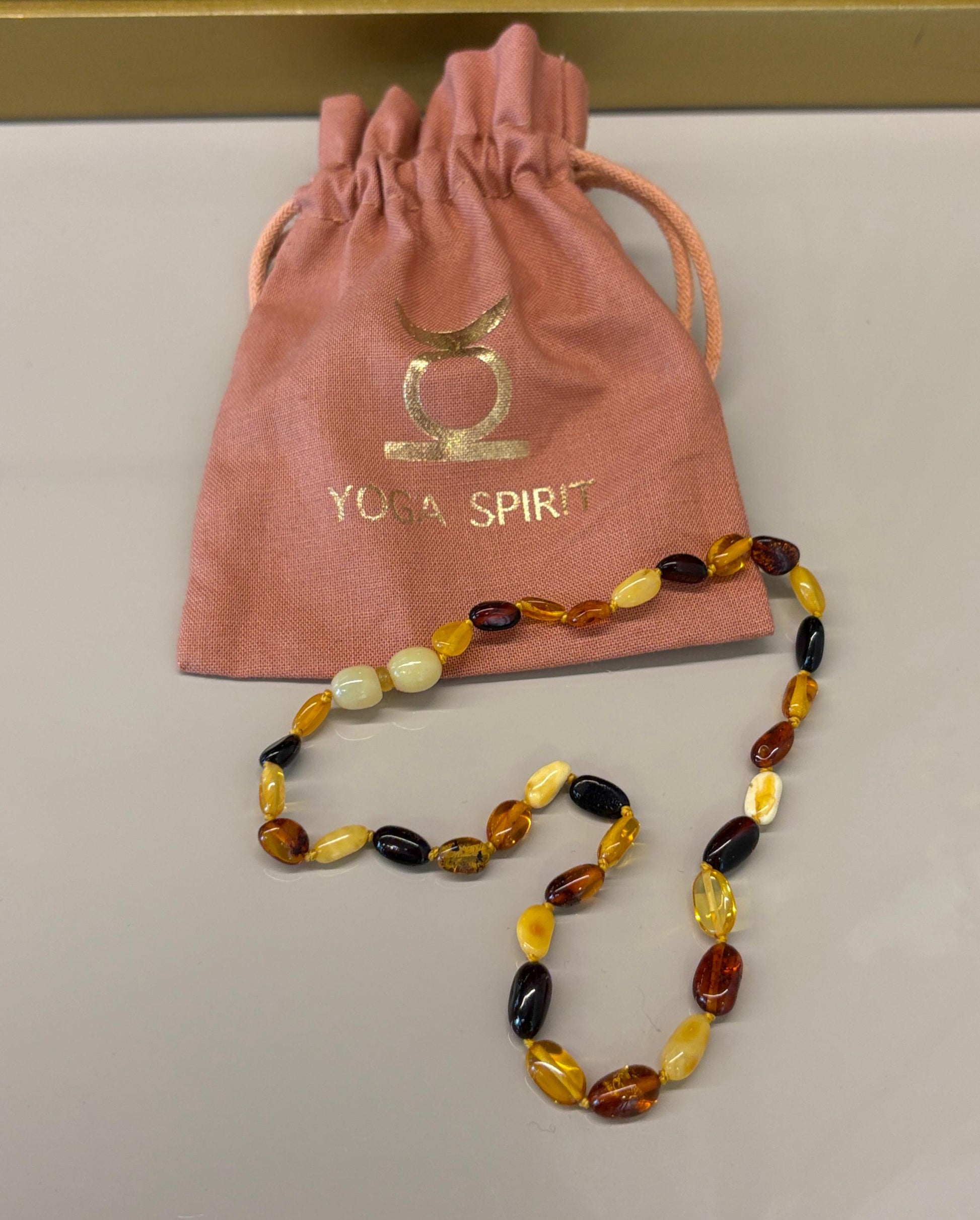 Collier d'ambre pour bébé AMBRELIA - YOGA SPIRIT