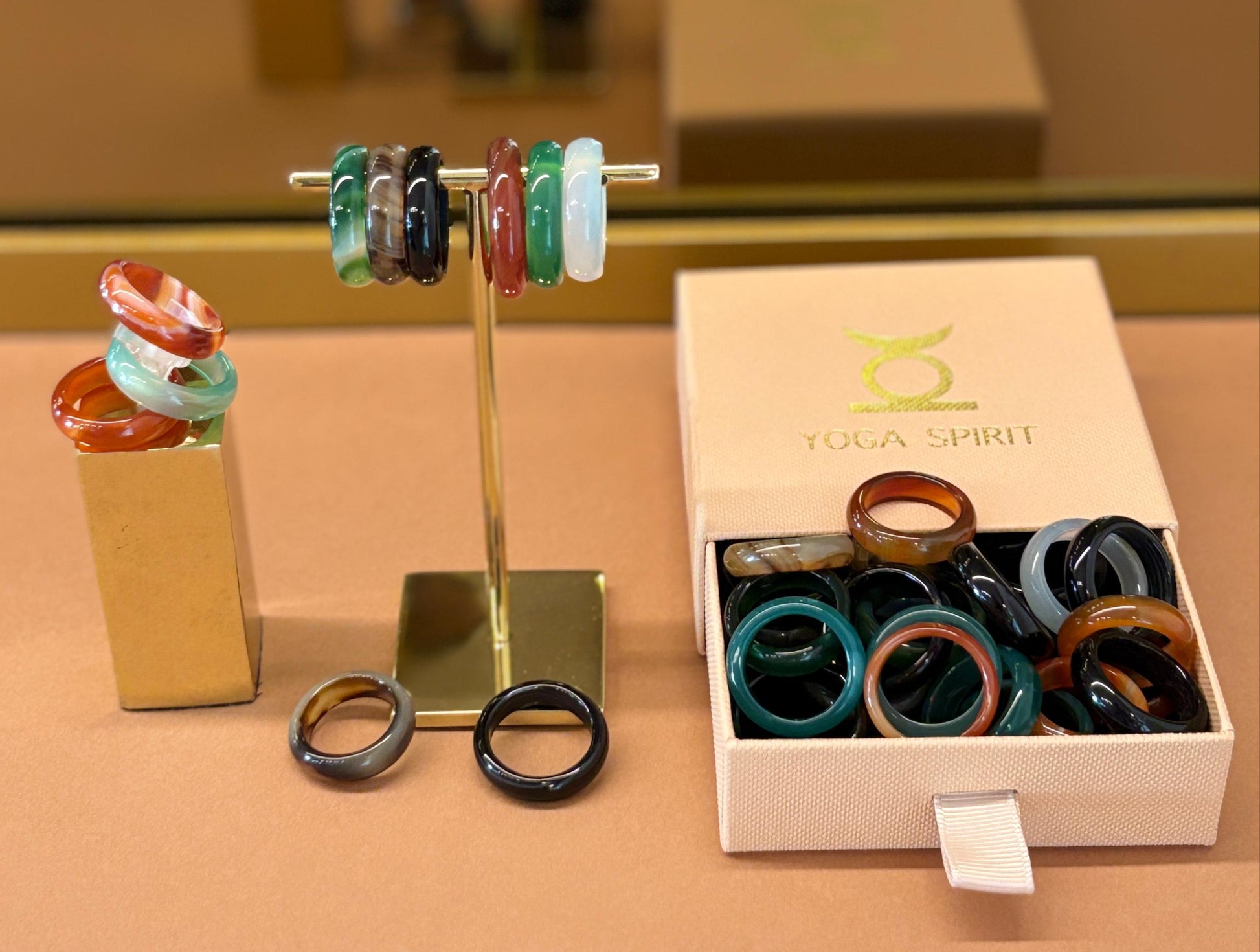 Bague en Agate HARMONIE - YOGA SPIRIT