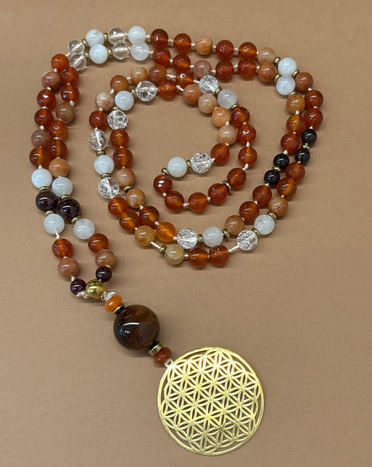 Mâla CRÉATRICE Pierre de lune