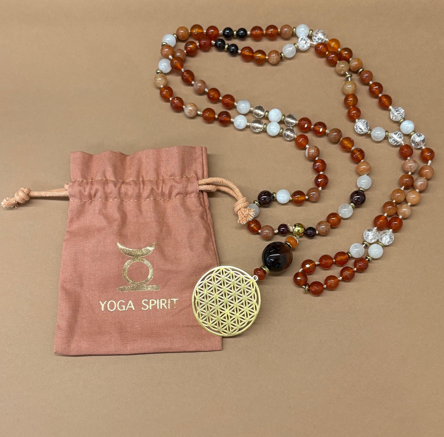 Mâla CRÉATRICE Pierre de lune