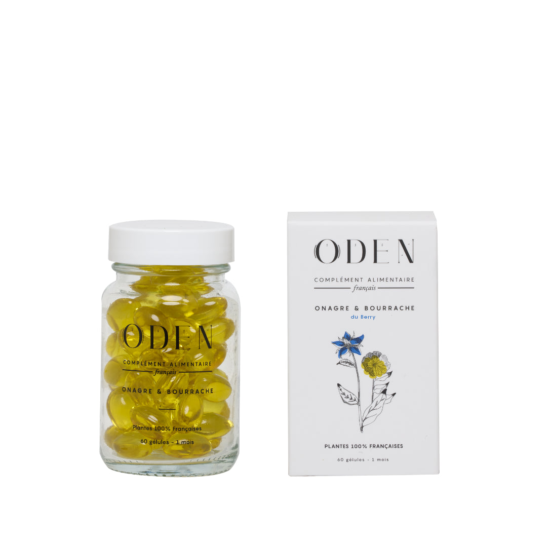 Gélules Onagre et Bourrache VITALITY - YOGA SPIRIT