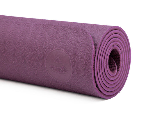 Tapis de yoga MOONSTONE prune - YOGA SPIRIT