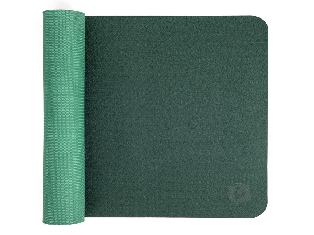 Tapis de yoga MOONSTONE vert - YOGA SPIRIT