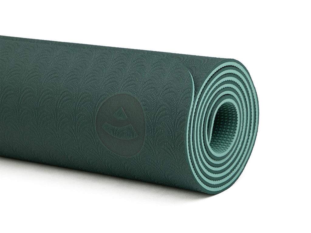 Tapis de yoga MOONSTONE vert - YOGA SPIRIT
