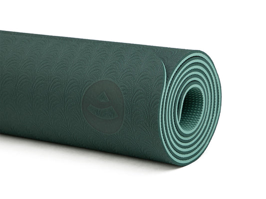 Tapis de yoga MOONSTONE vert - YOGA SPIRIT
