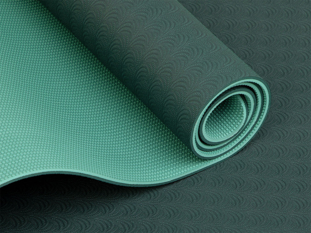 Tapis de yoga MOONSTONE vert - YOGA SPIRIT