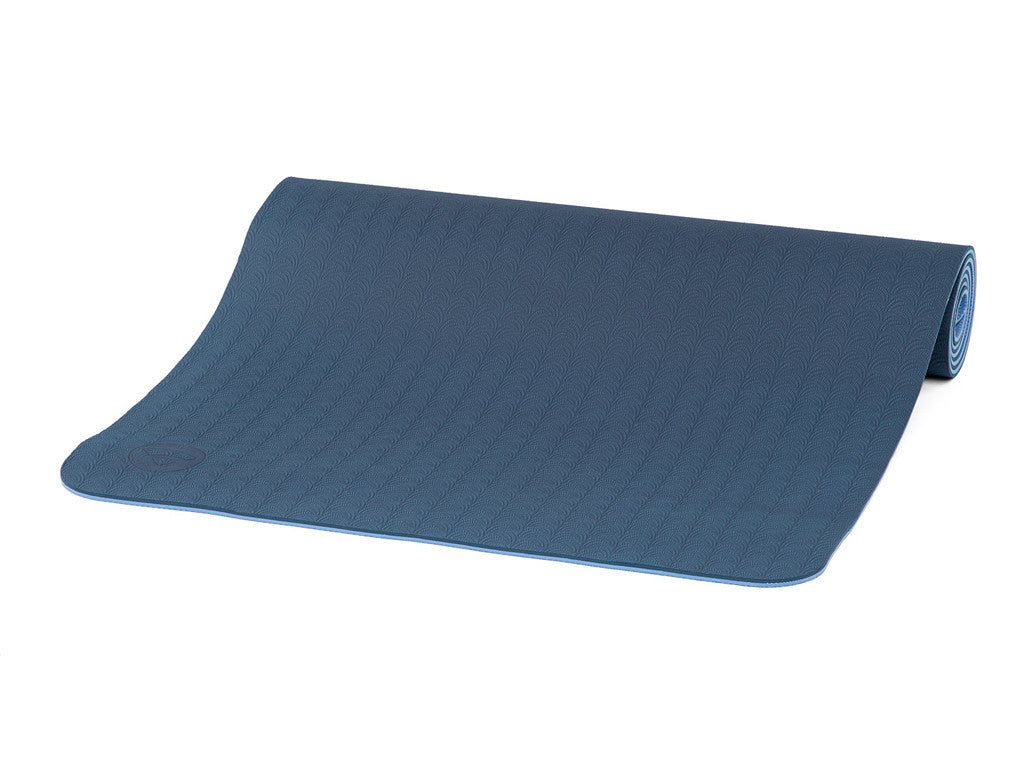 Tapis de yoga MOONSTONE bleu - YOGA SPIRIT