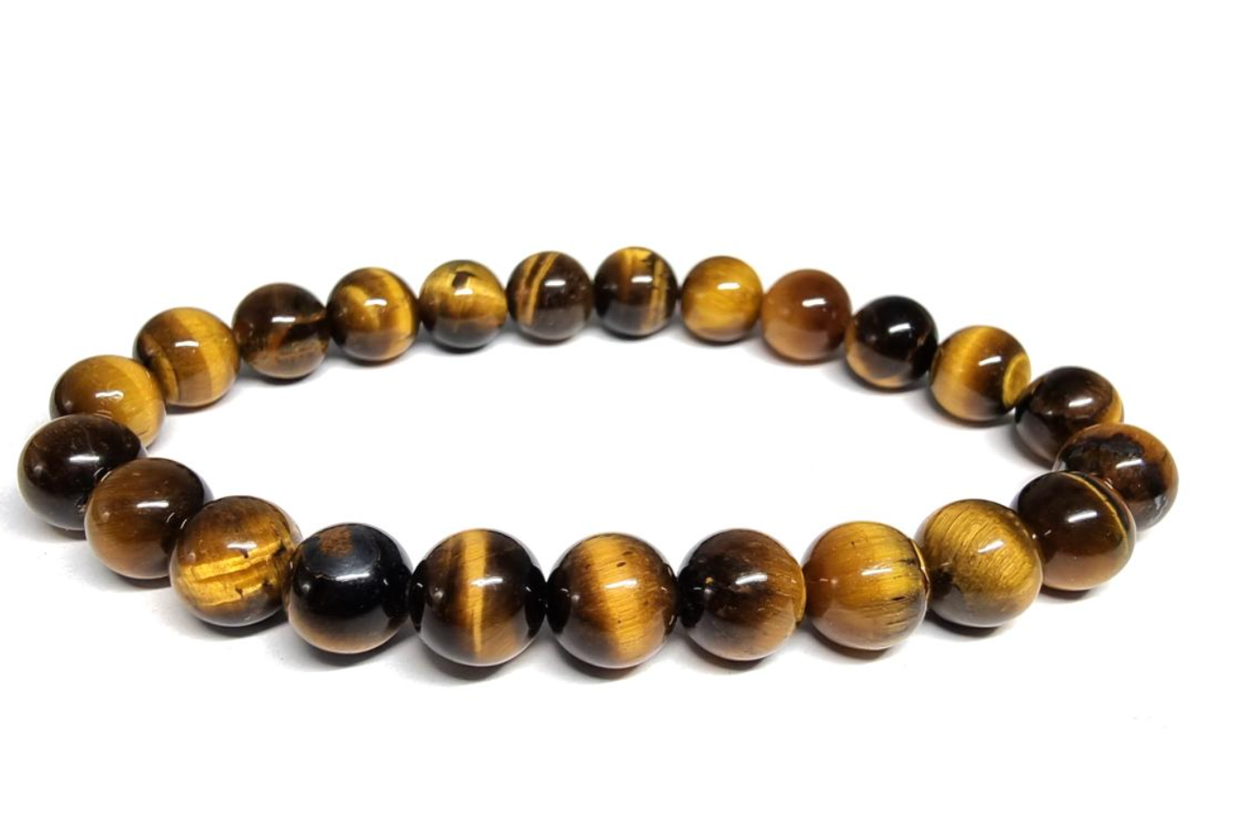 Bracelet Oeil de Tigre Bracelet Boule - YOGA SPIRIT