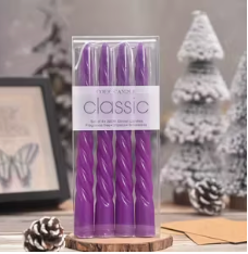 Bougies colorés set de 4