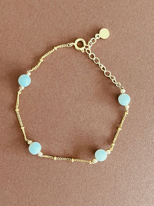 Bracelet IVORYA plaqué or 24 carats - YOGA SPIRIT