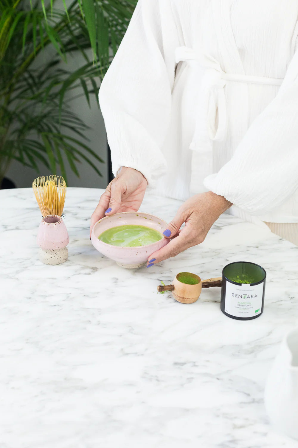 SANTOSHA - Matcha whisk