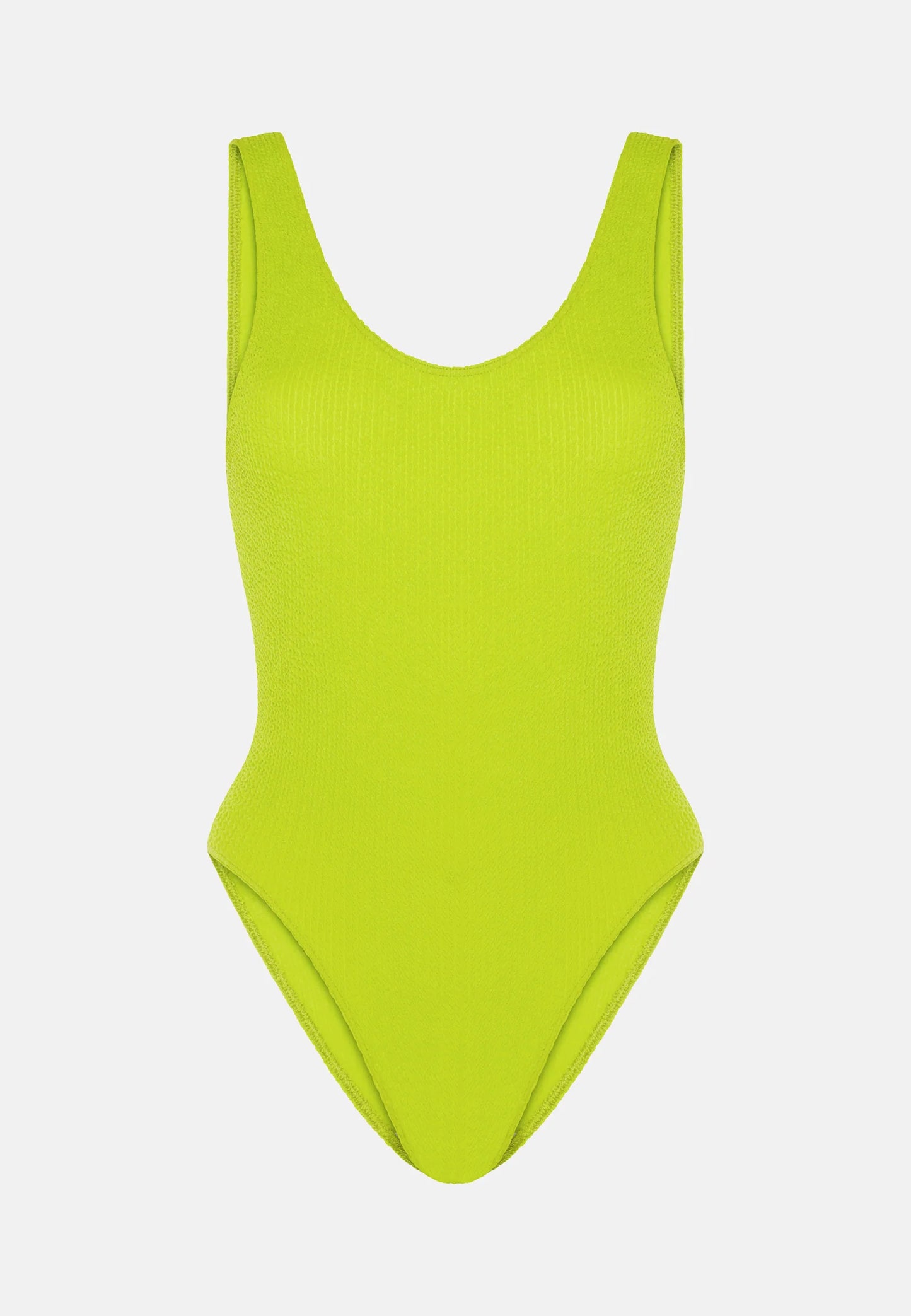 Maillot une pièce RIVA Lime – taille unique et douceur éclatante