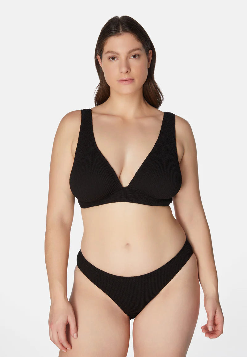 Bikini Liquorice – taille unique et chic intemporel
