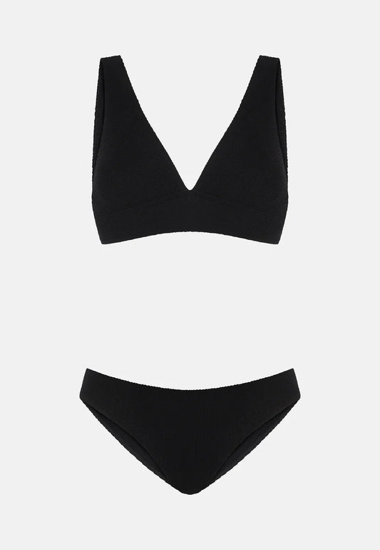 Bikini Liquorice – taille unique et chic intemporel
