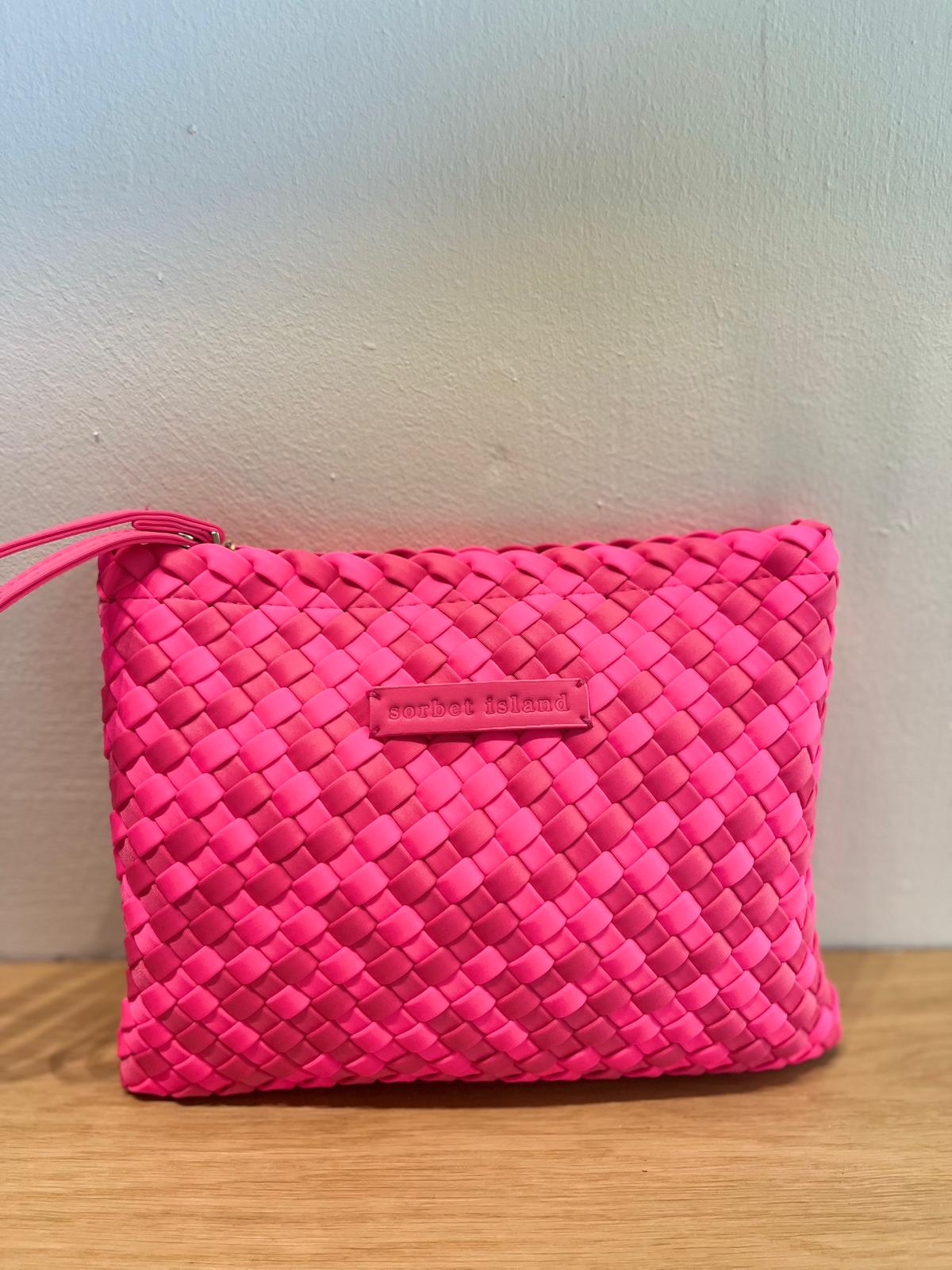 Neoprene Pouch – Neon Pink