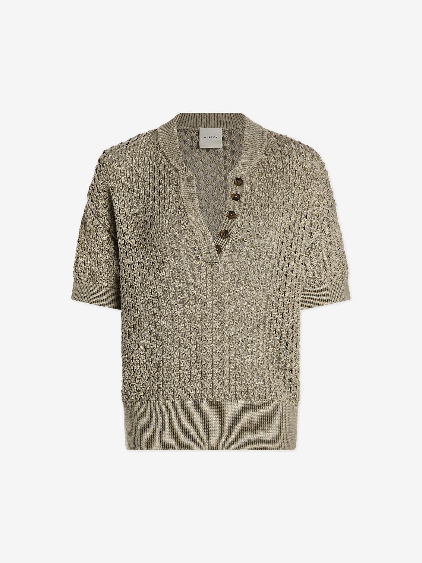 Pull EATON knit – coton ajouré et coupe décontractée