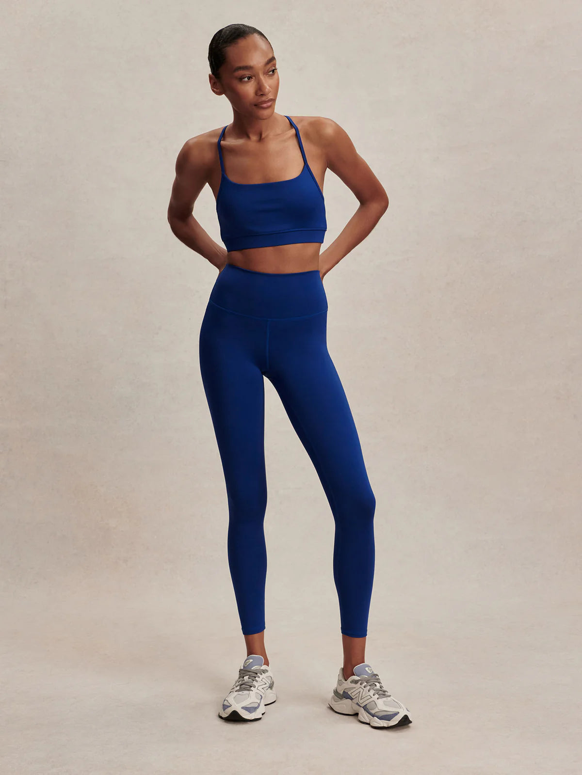 ASSURE High-Waisted Yoga Leggings 25" - Sodalite Blue