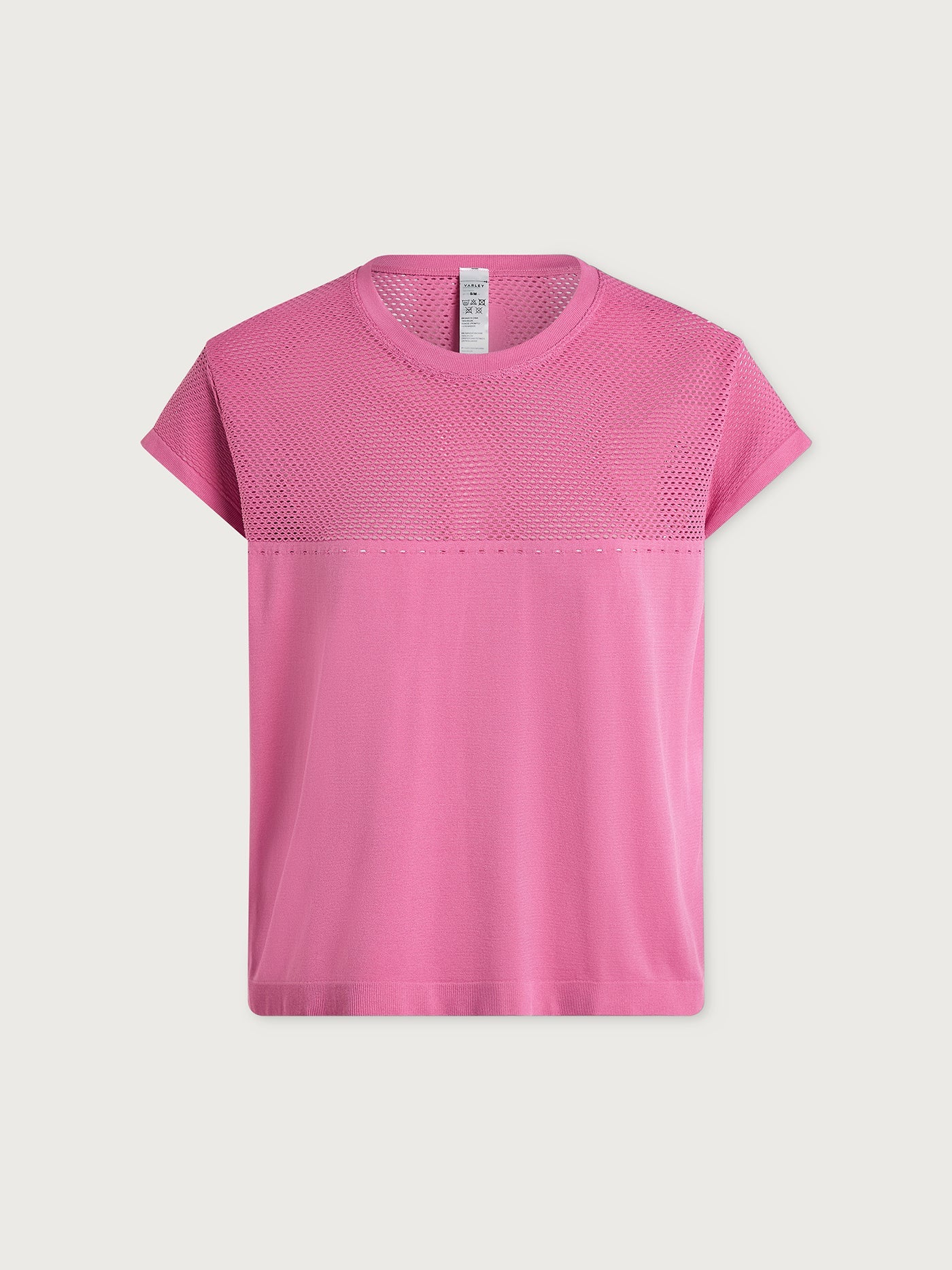 T-shirt Calloway rose – confort seamless et allure décontractée